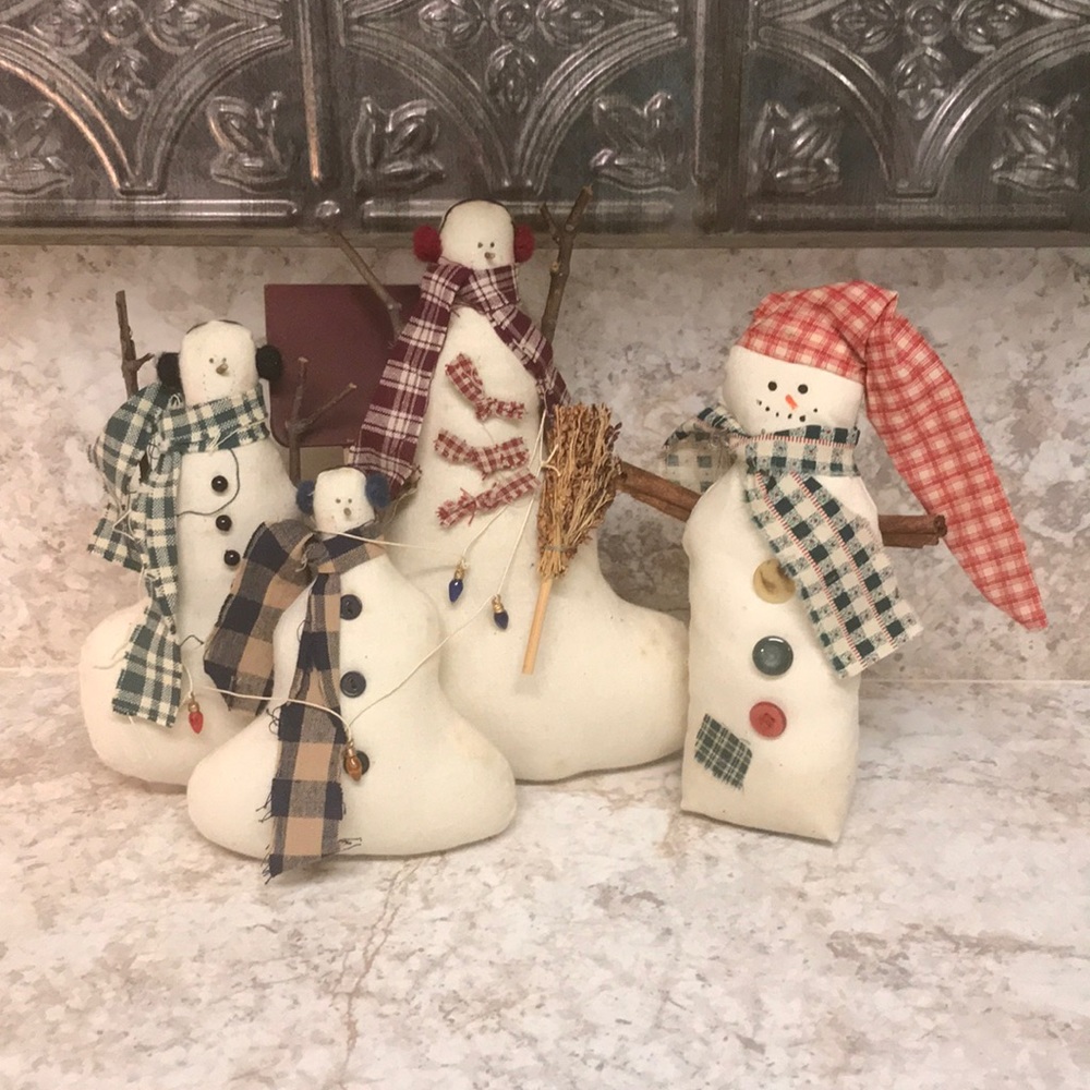 Vintage Snowmen
